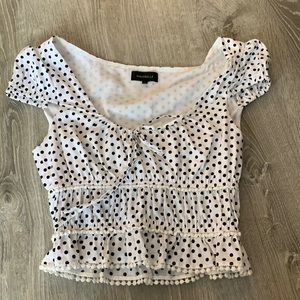Majorelle crop top size small